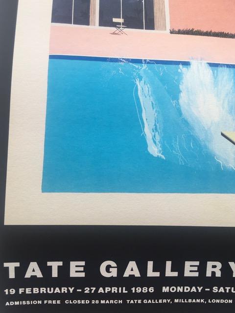 David Hockney (1937) ‘A Bigger Splash’ Lithograph In Vibrant Colours, Open Edition, 1967