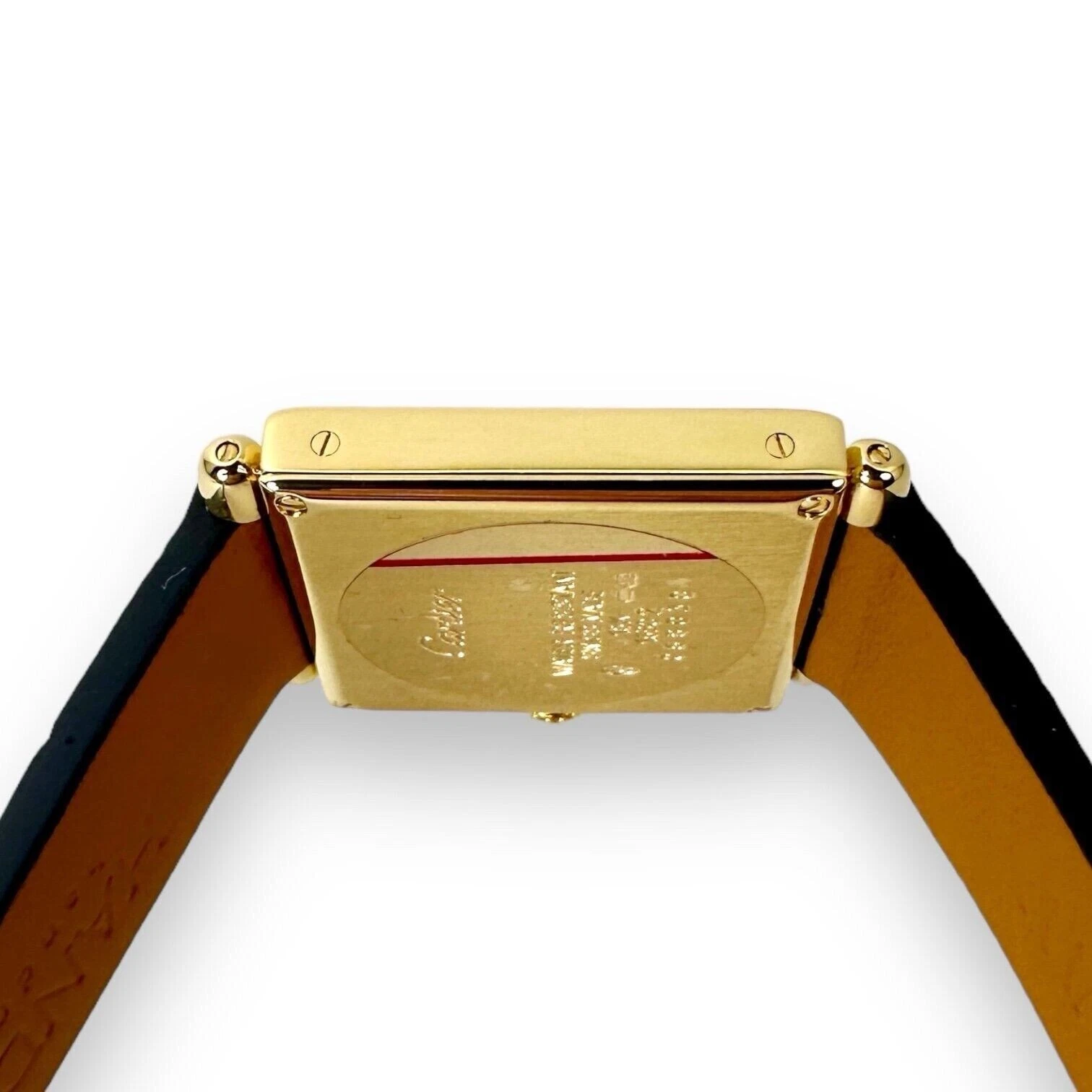 Cartier Tank Obus 16302 18k Yellow Gold 24.5mm Box With Papers