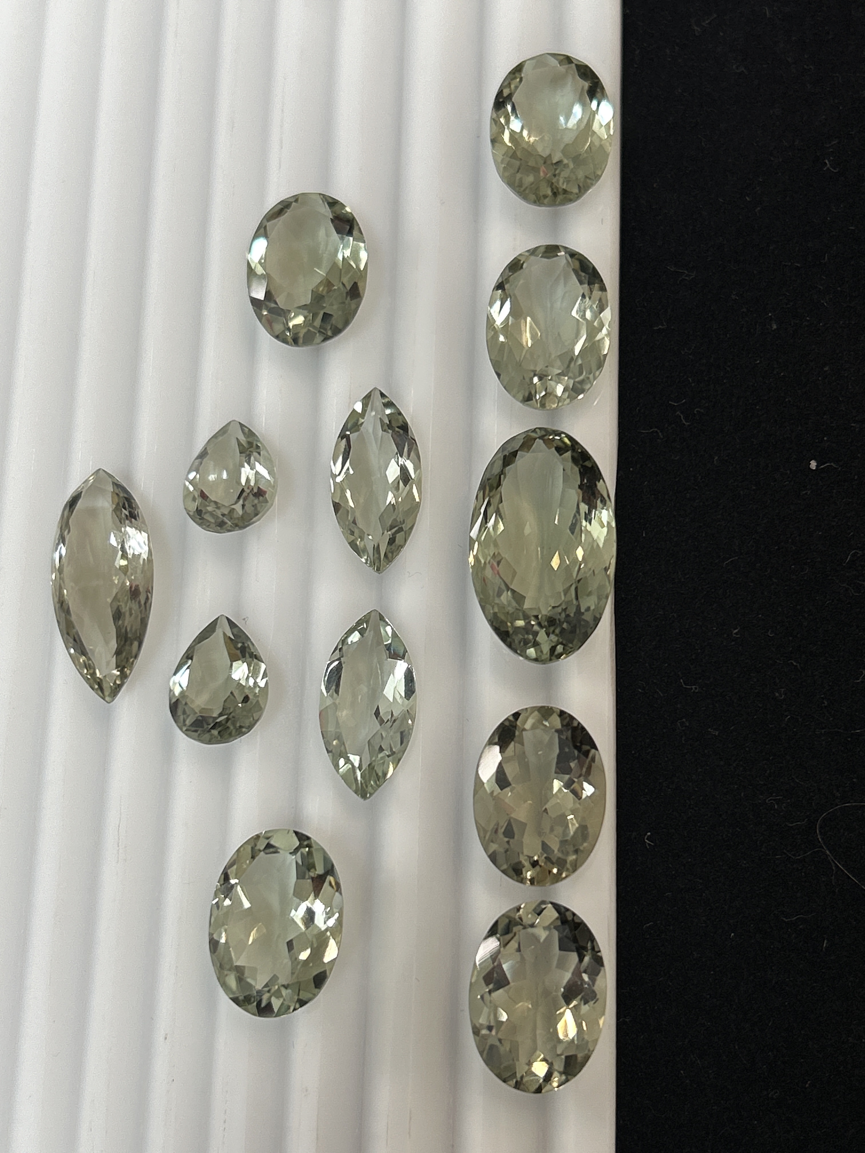 121.15ct Green Natural Amethyst