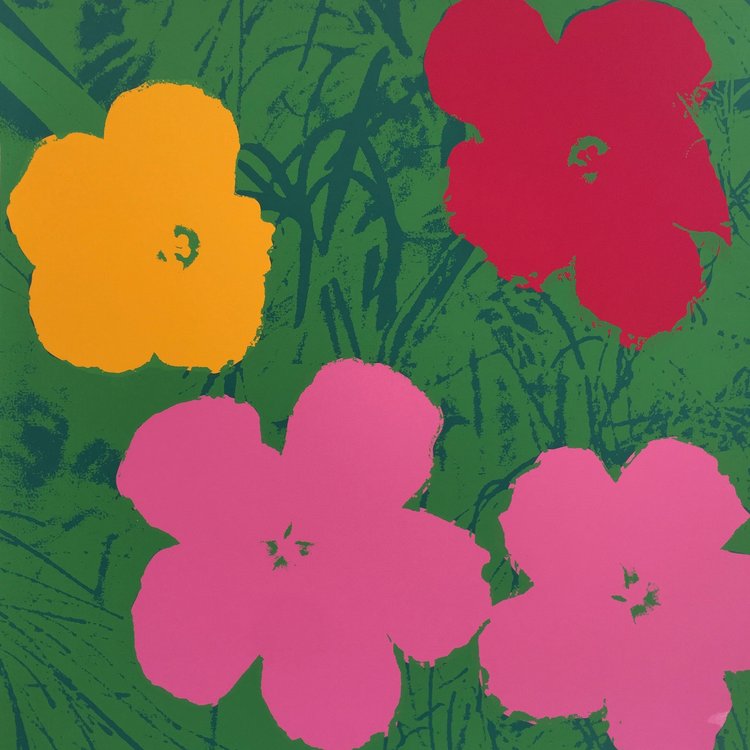 Andy Warhol 'Flowers; Sunday B Morning (68)