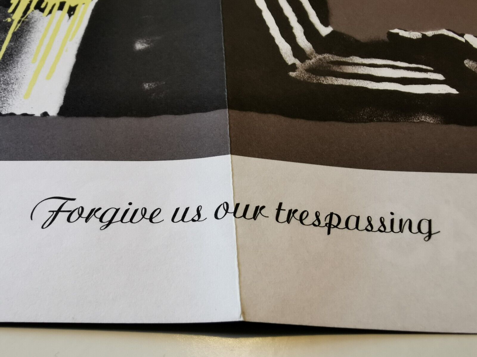 Banksy (b 1974-)'Forgive Us Our Trespassing', Original Double-Sided Poster and Don't Panic Pack 2010