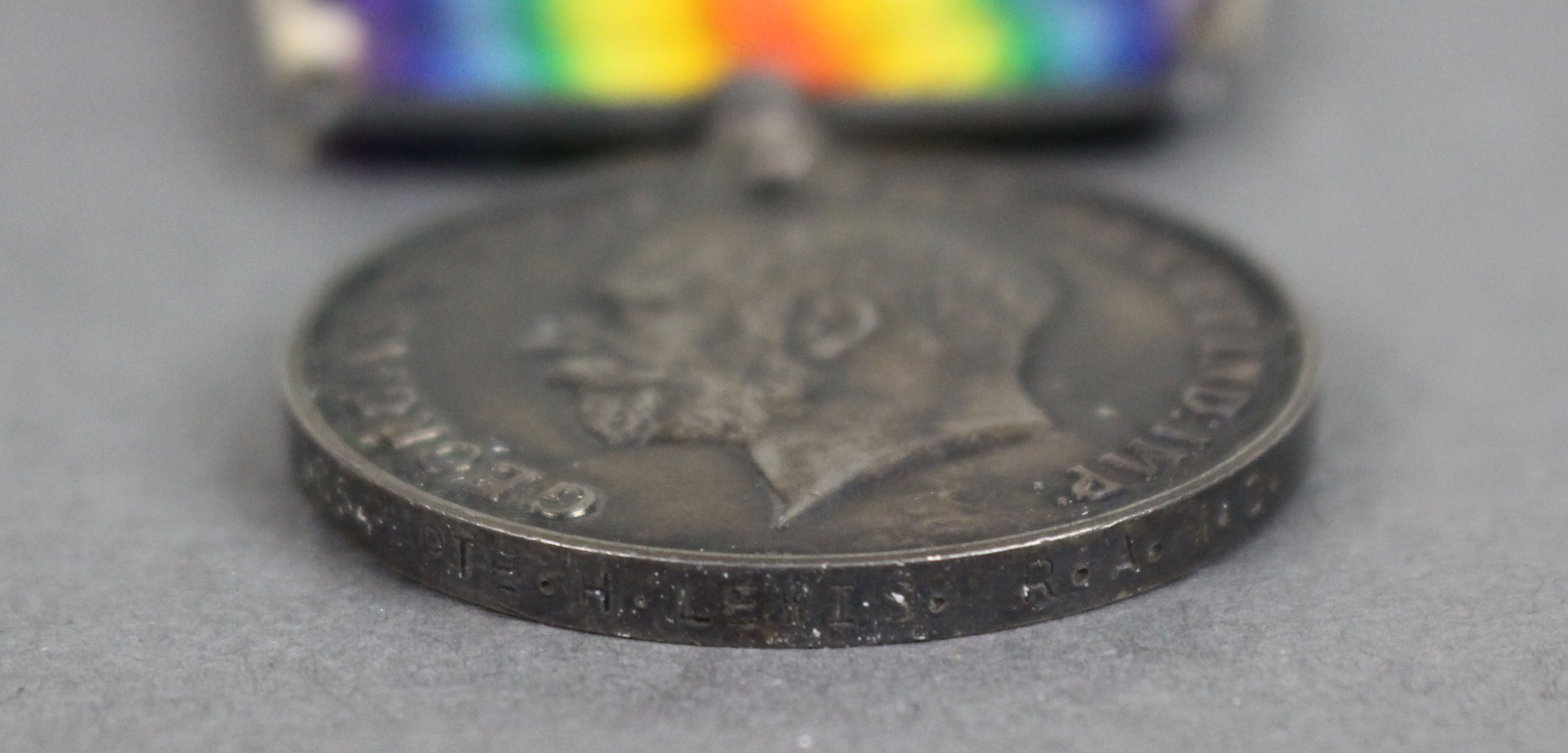 First World War British War Medal Group Pte H. Lewis, R.A.M.C.