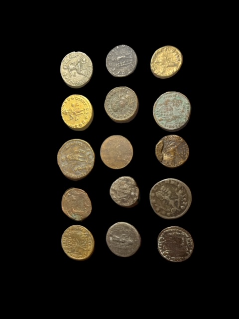 Group of Replica Roman Coins