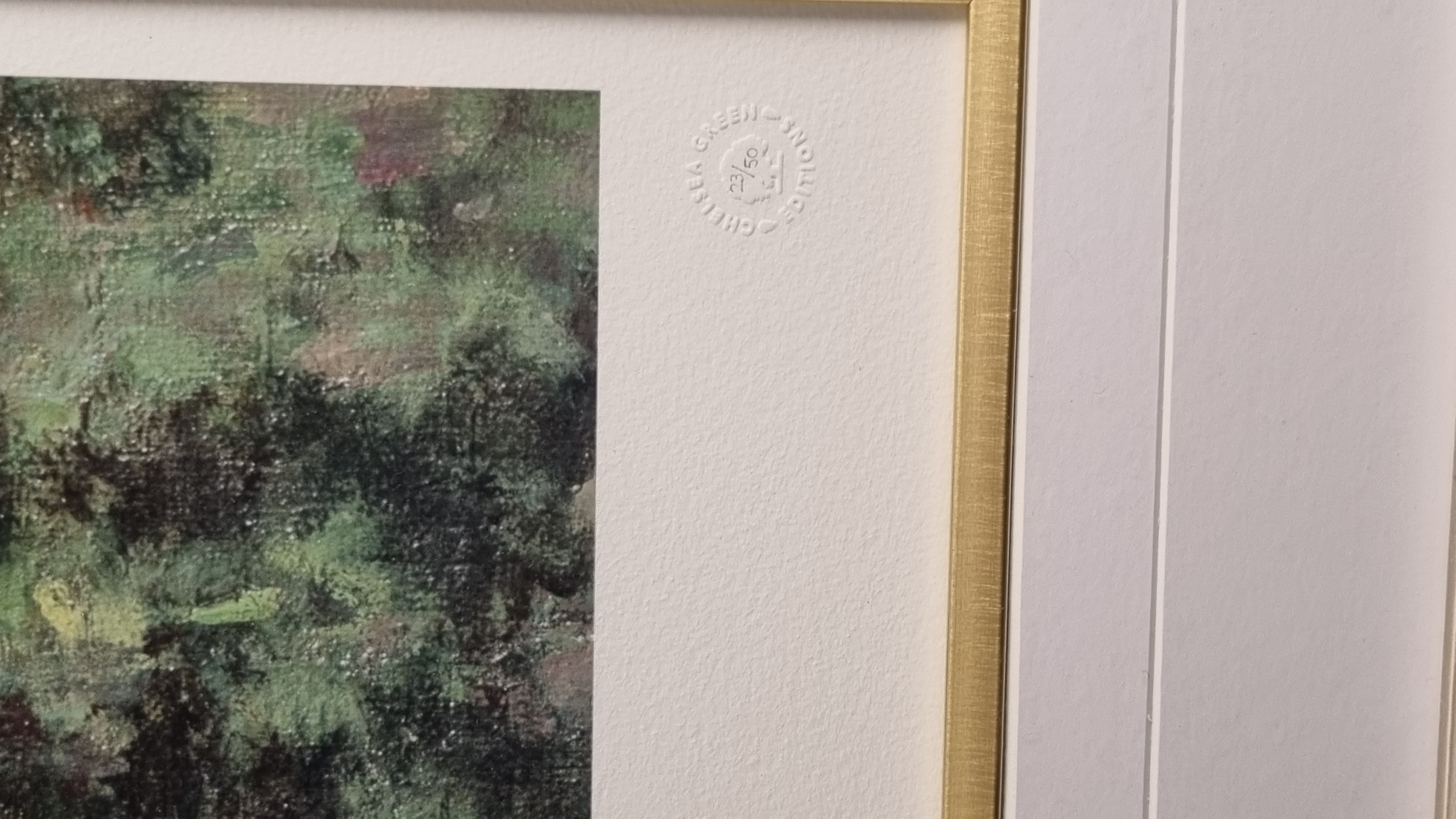 Claude Monet Framed Limited Edition.