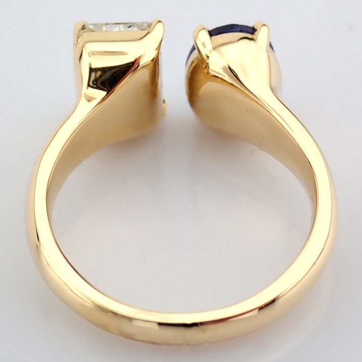 Radiant Cut Lab-Grown Diamond Ring - 3.61 Total Carat (IGI Certified)