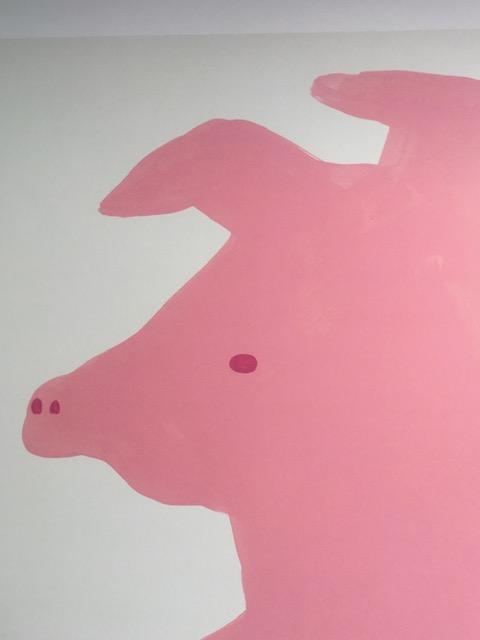 David Shrigley OBE (b 1968) ‘Some of My Best Friends Are Pigs’ Offset Lithograph, Edition, 2019