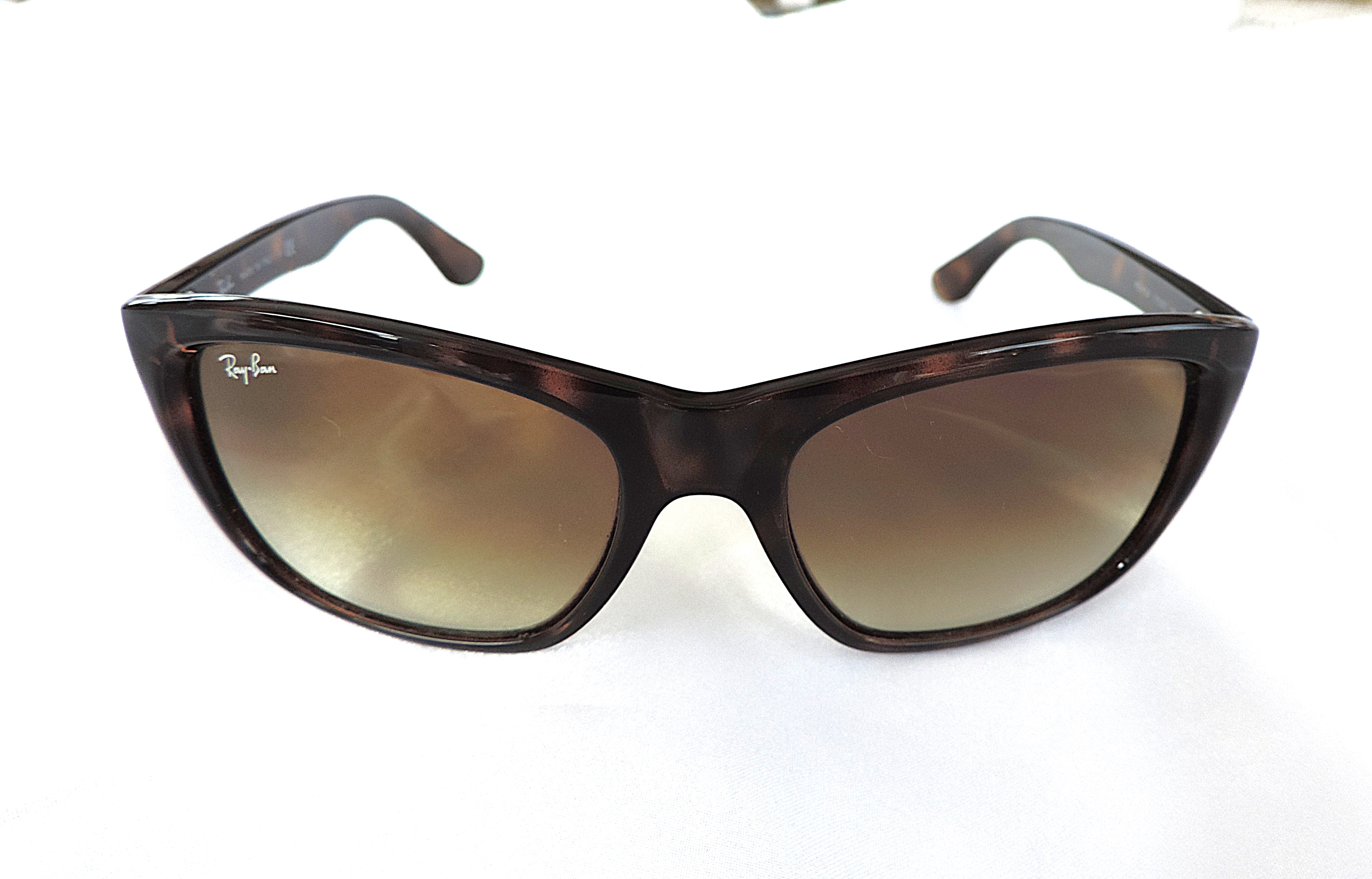 Ray-Ban Wayfarer Sunglasses 4154 710/51 2N Light Havana Frame