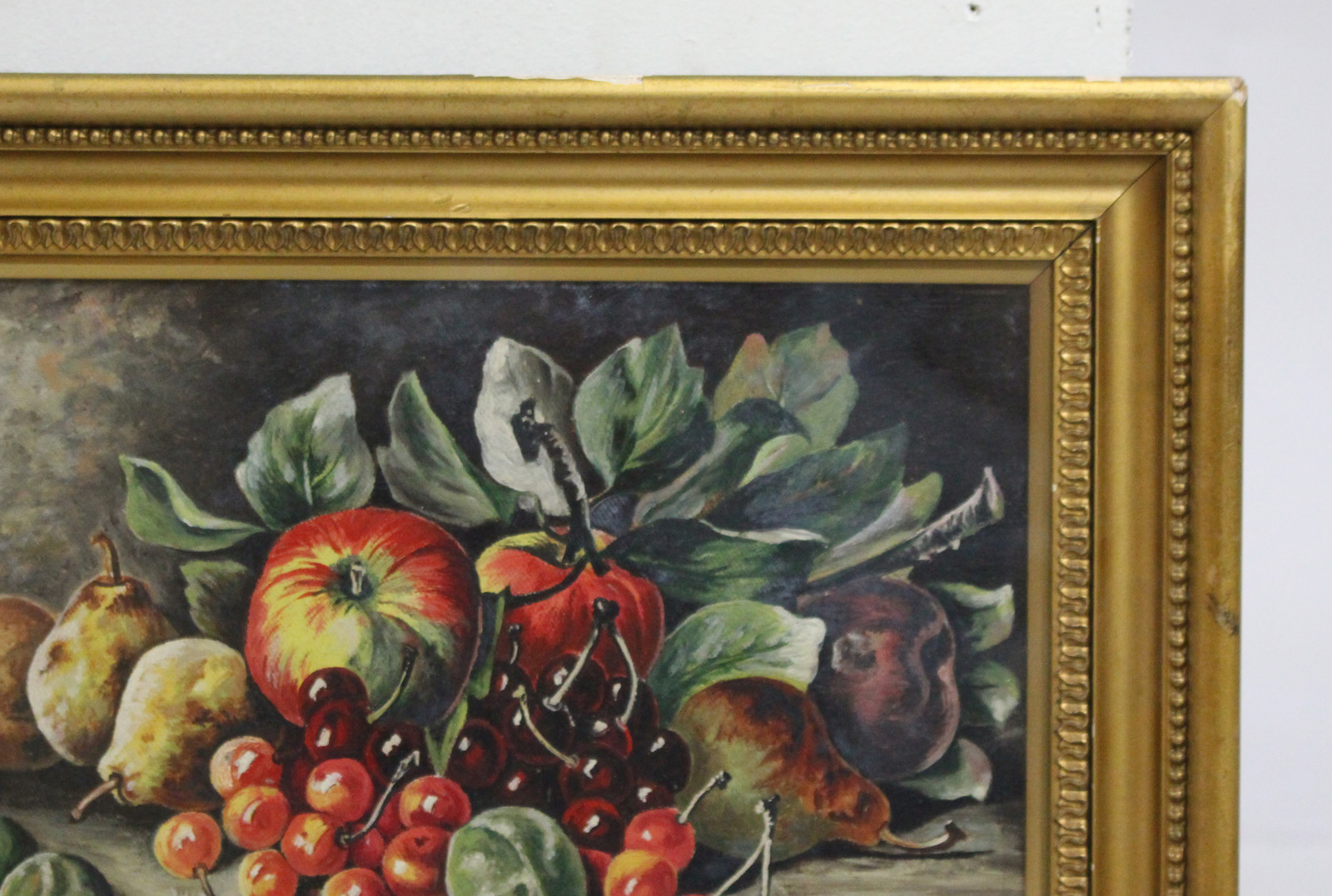 Pair of Signed Still Life Paintings Oil on Canvas