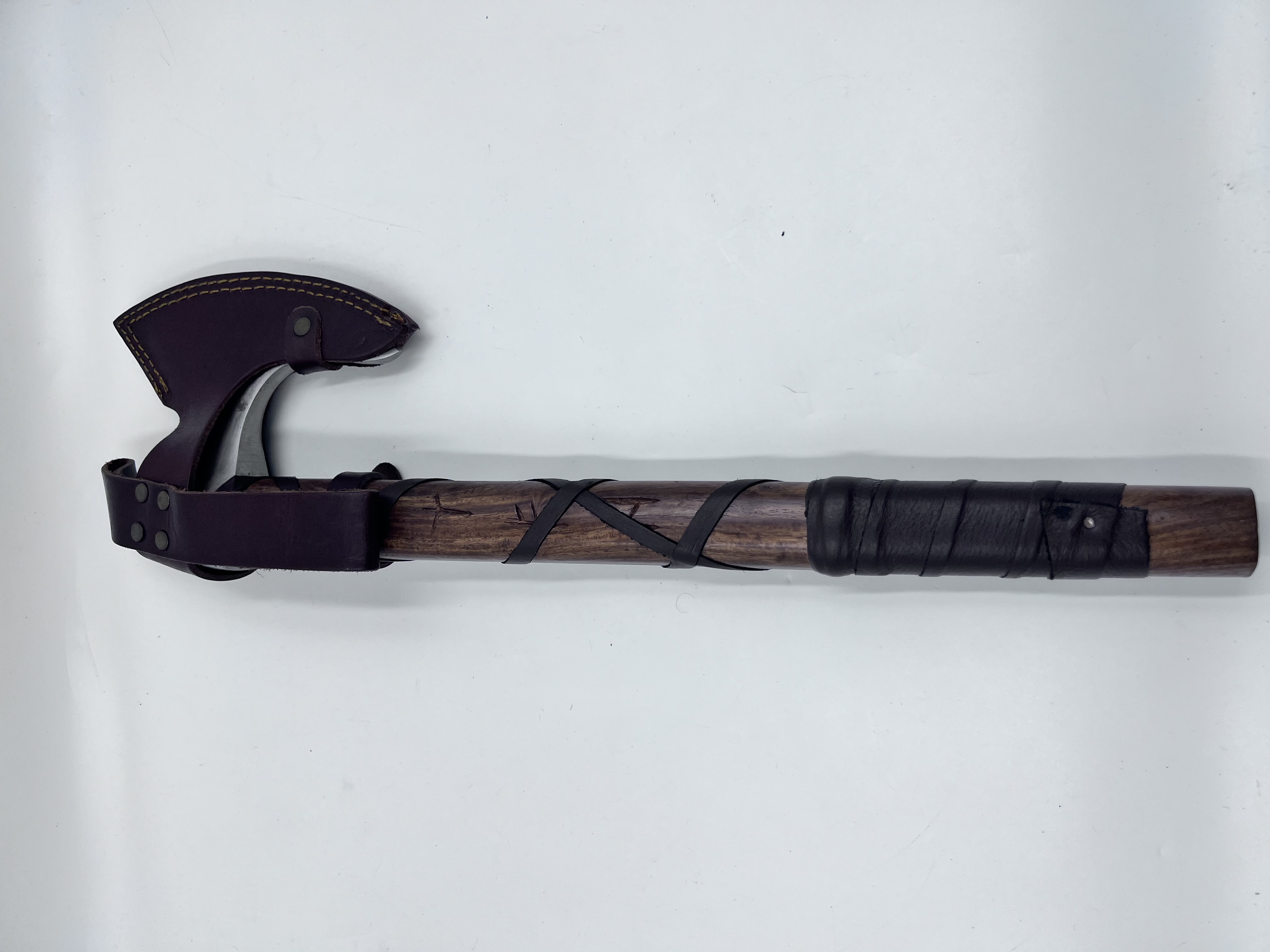 Victory or Valhalla ! with rune handle, Viking axe