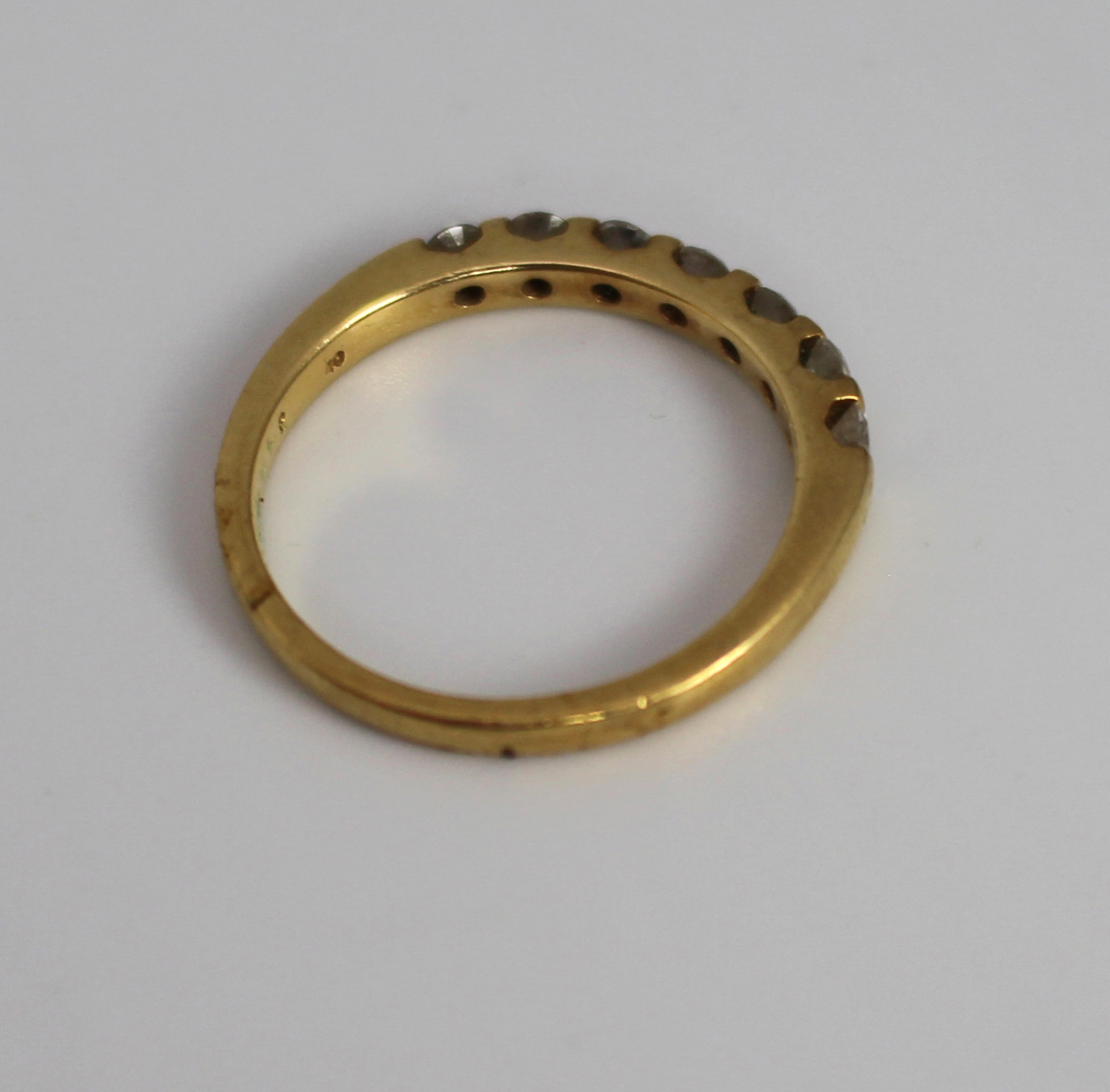Diamond Half Eternity Ring