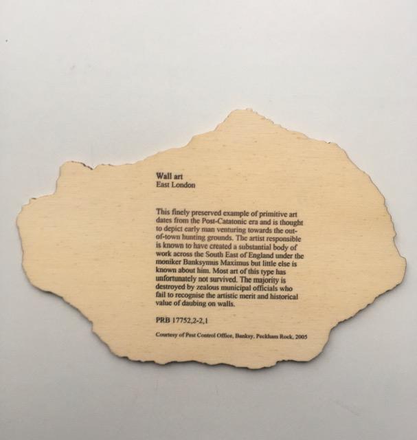 Banksy (b 1974) Peckham Rock ‘Shopping Trolly's' Cork Postcard, British Museum With Provenace, 2018