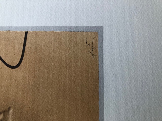 Antoni Tapies (1923-2012) Rare Numbered Lithograph 1982