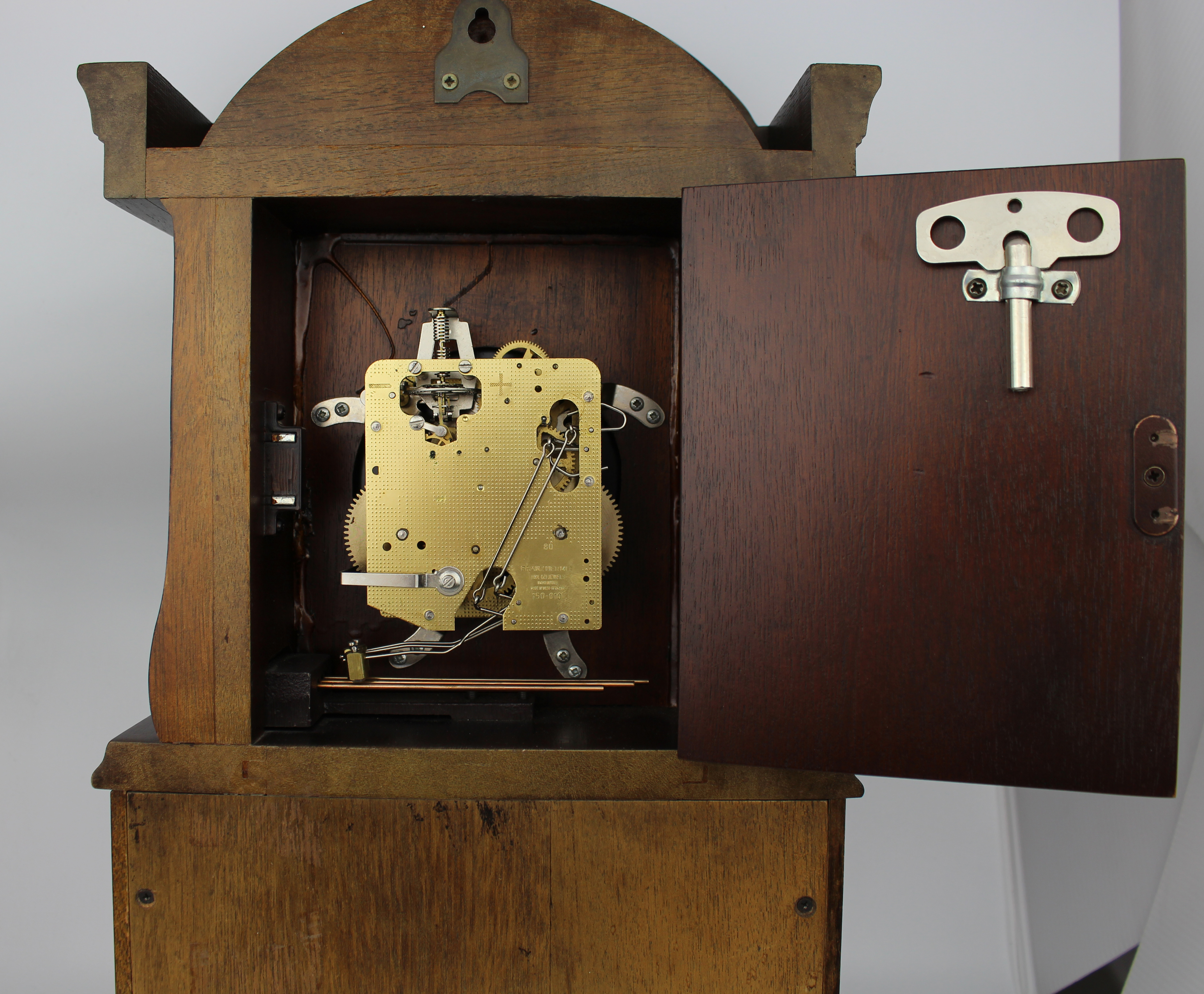 Vintage Hunting Hermle Mantel Clock
