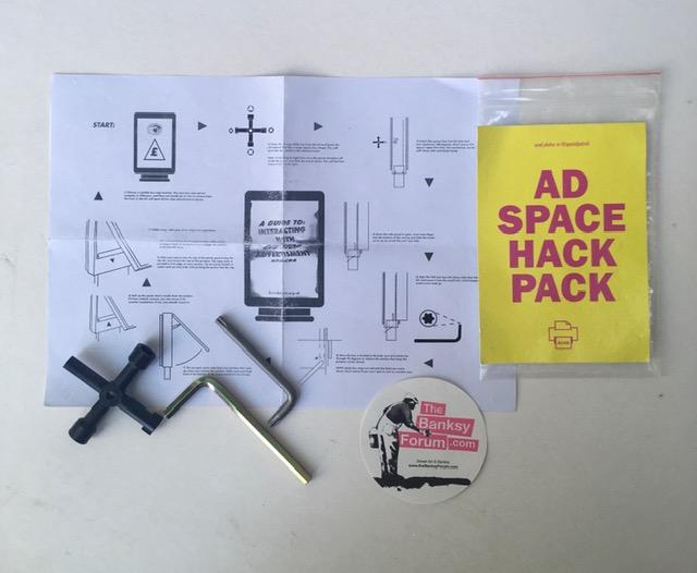 Banksy (b1974) Dismaland Bemusement Park Souvenirs Including Add Space Hack Pack, Rare 2015