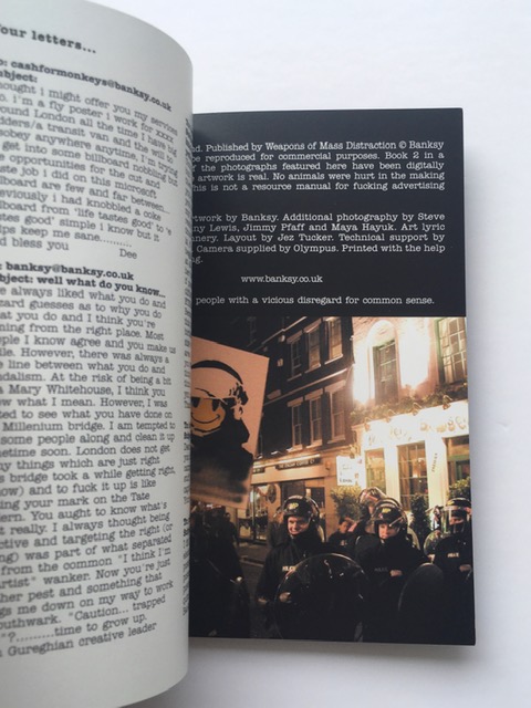 Banksy (b.1974-) 3 Self Published Books 1st Edition 2001- 04 & Banksy Myths & Legends Pt1 & Pt 2