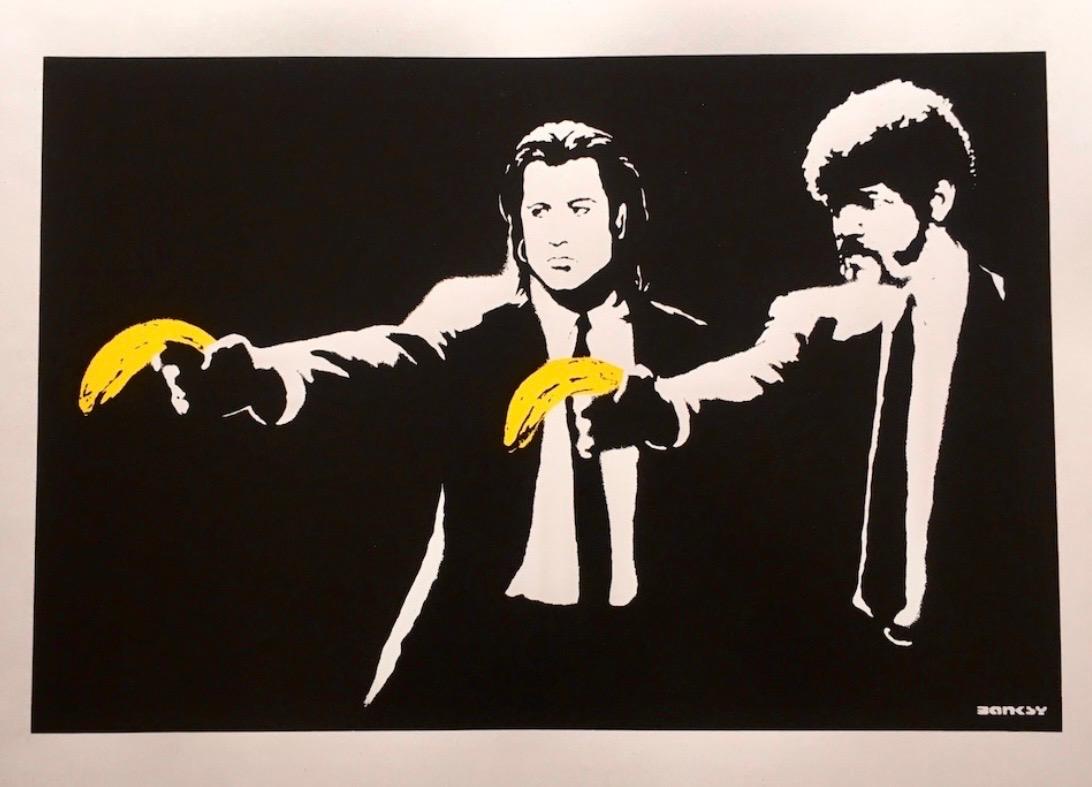 Banksy (b1974) ‘Pulp Fiction’ Screenprint, Editioned /500, Original West Country Prince, 2018