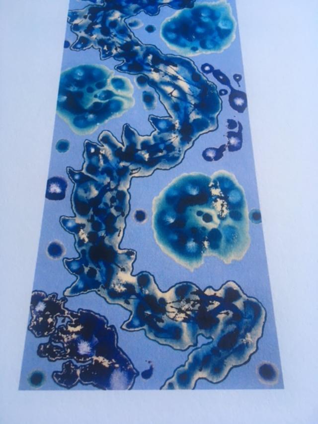 Jamie Reid (b1947-2023) ‘Slated’ Original Abstract Art, Hand Signed, From An Edition of 50, 2009