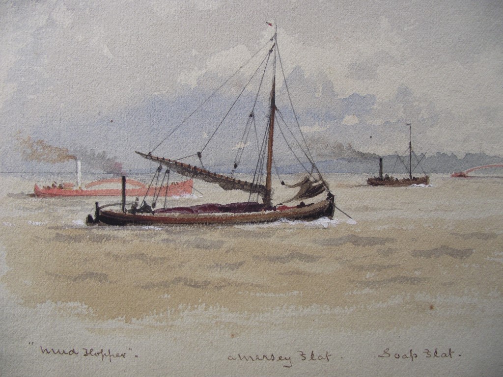 Robert Taylor Pritchett (1828-1907) - Maritime Watercolour Signed With Monogram