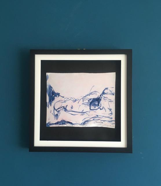 Tracey Emin (b1963) "I Thought About You Deeply More Than You Know", Silk Print, Framed, 2017