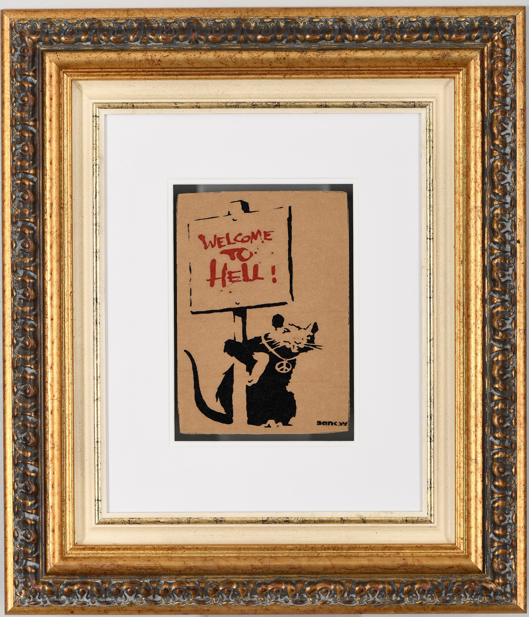 Banksy Aerosol and Stencil Artwork
