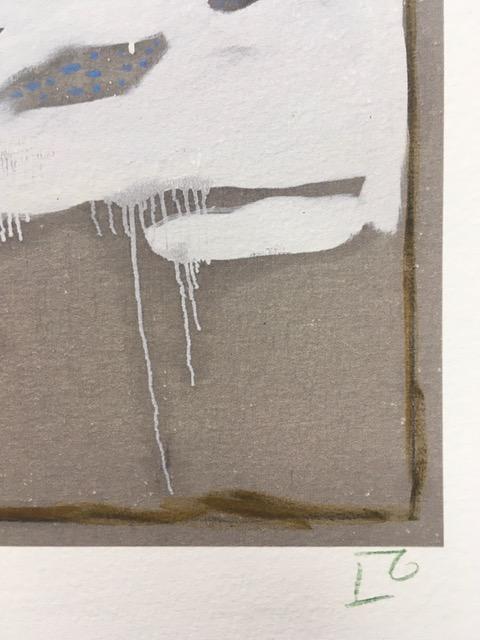 Billy Childish(b1959) 'River Roach' Signed, Editioned, Pigment Print, 2010