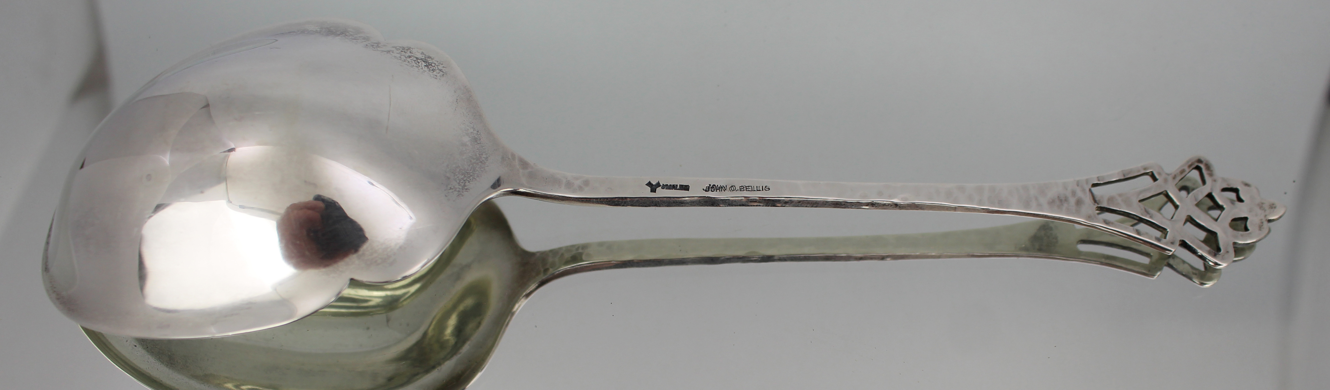 Arts & Crafts Sterling Silver Spoon – John O. Bellis, San Francisco c.1900–1920
