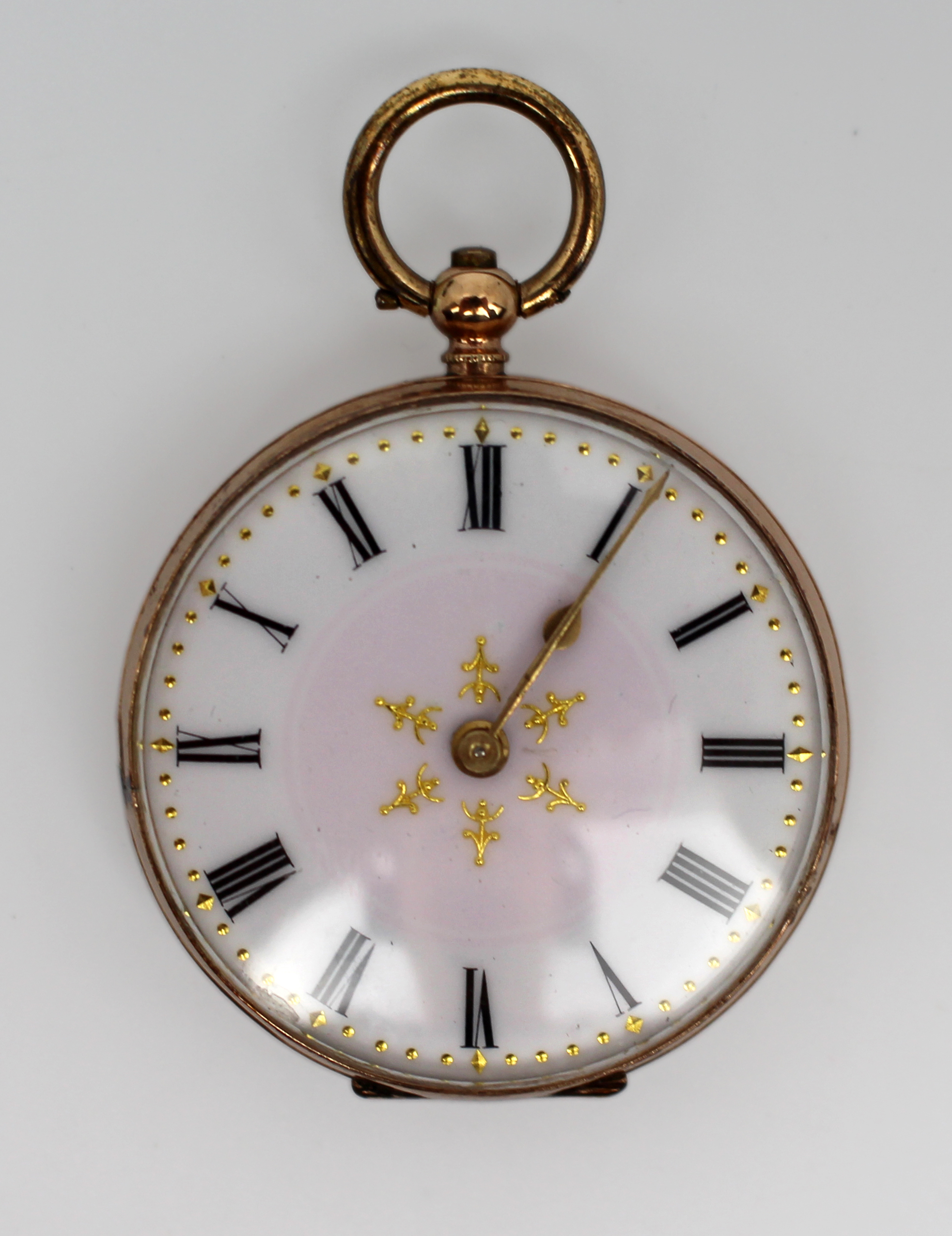 Antique 9k Gold Pocket Watch – Circa 1880-1900, Hallmarked