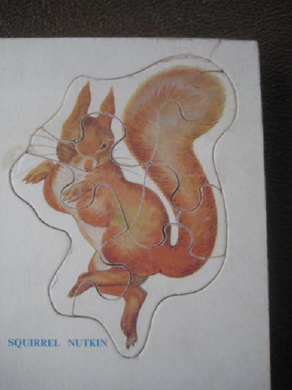 Vintage Peter Rabbit Children's Wooden Jigsaw
