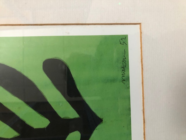 Six (6) Matisse Cut-Outs.