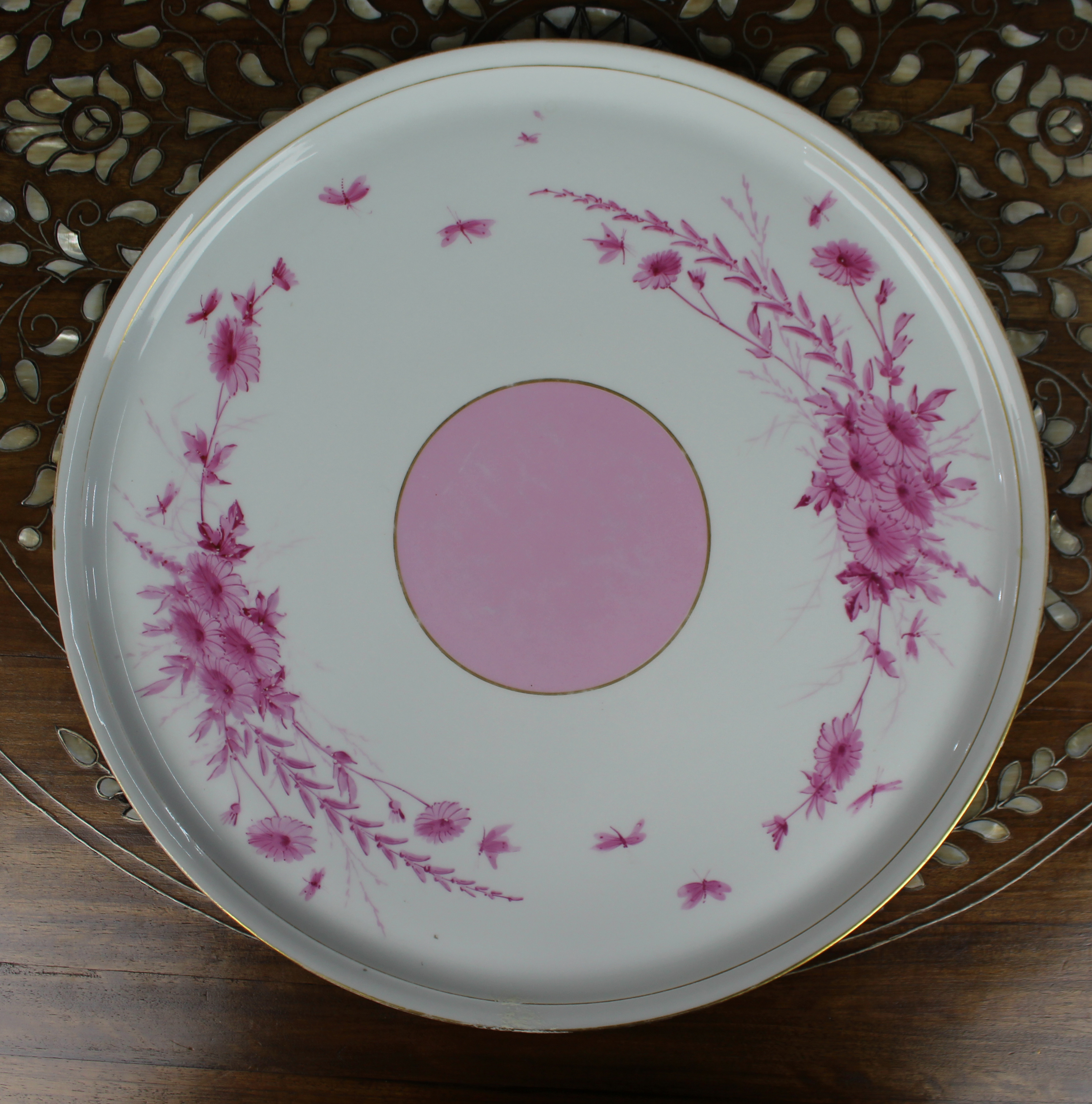 Large Antique Charger Platter