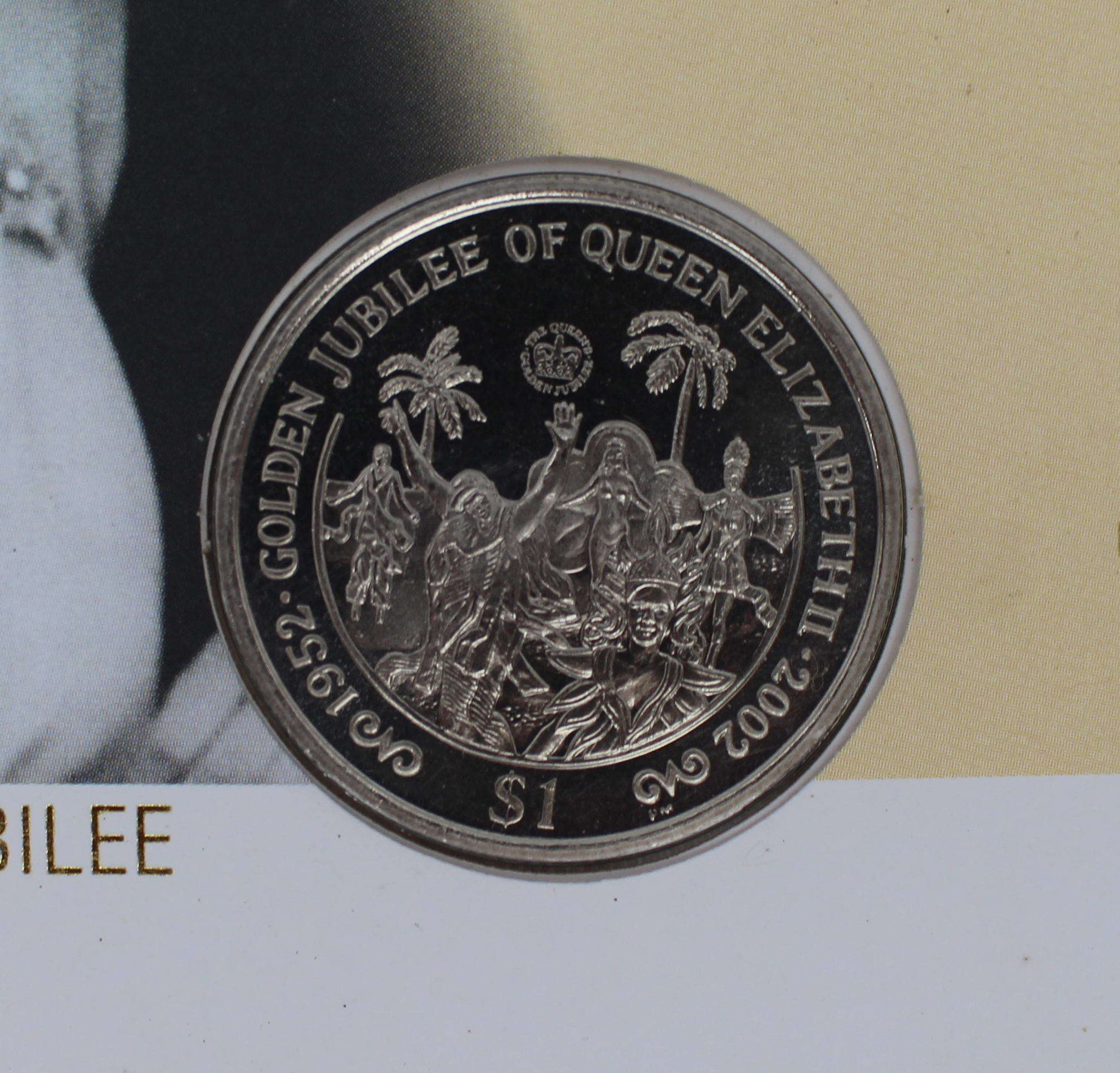 Set of 3 The Queen's Golden Jubilee Coins
