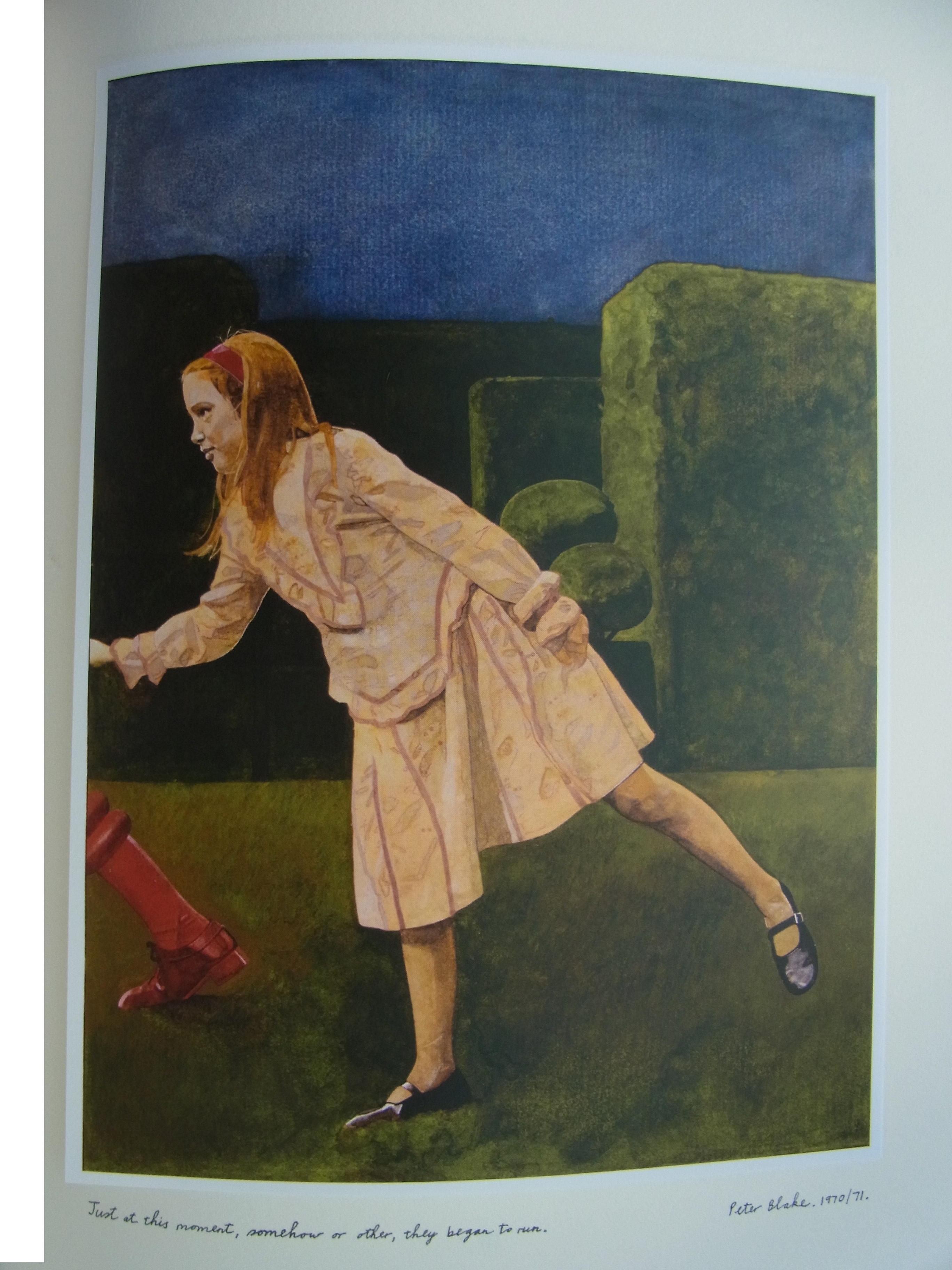 Sir Peter Blake RA Alice Copy of Signed COA (Beatles Sgt Peppers) Limited Edition 500