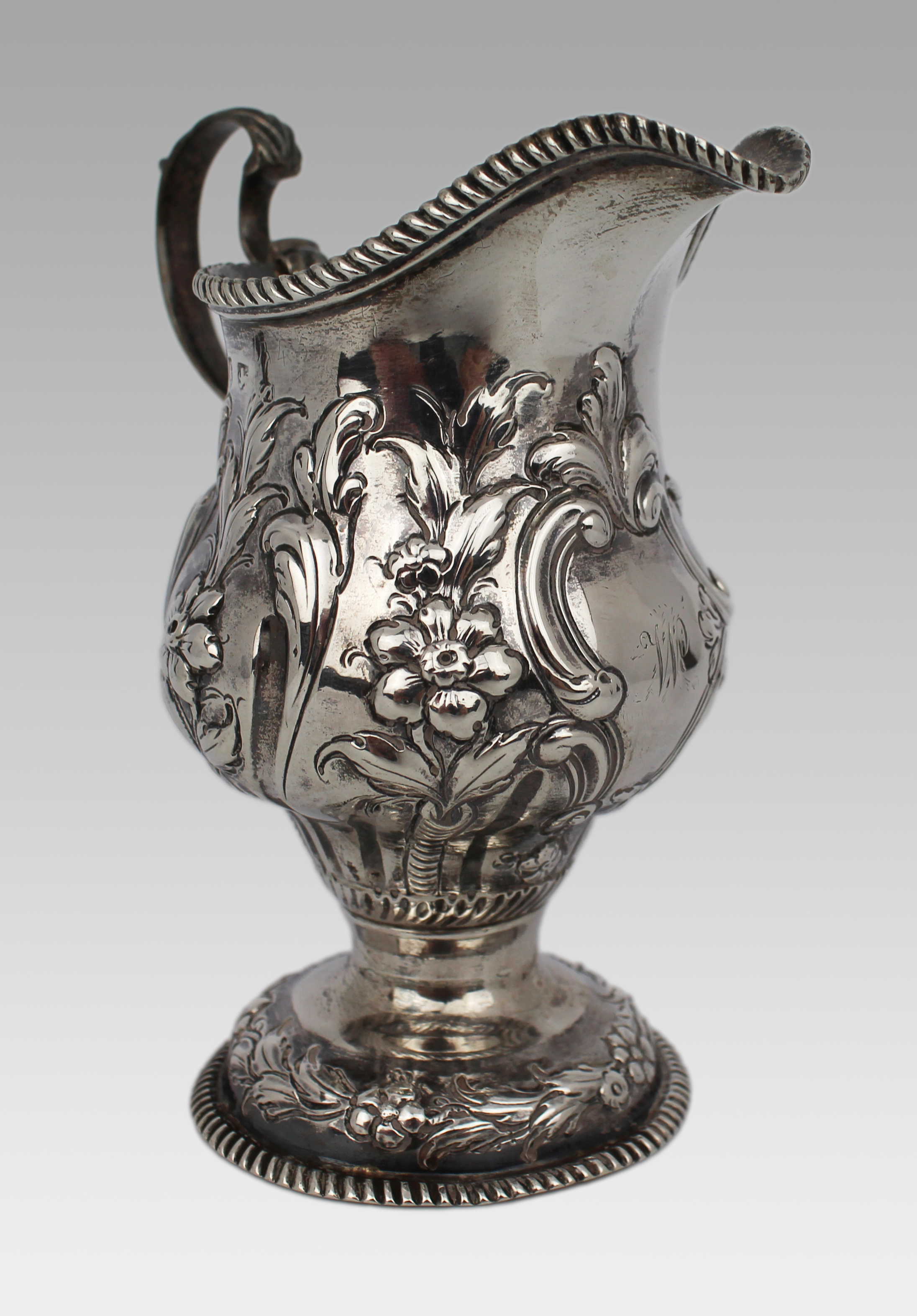 Fine Solid Silver Cream Jug London 1759