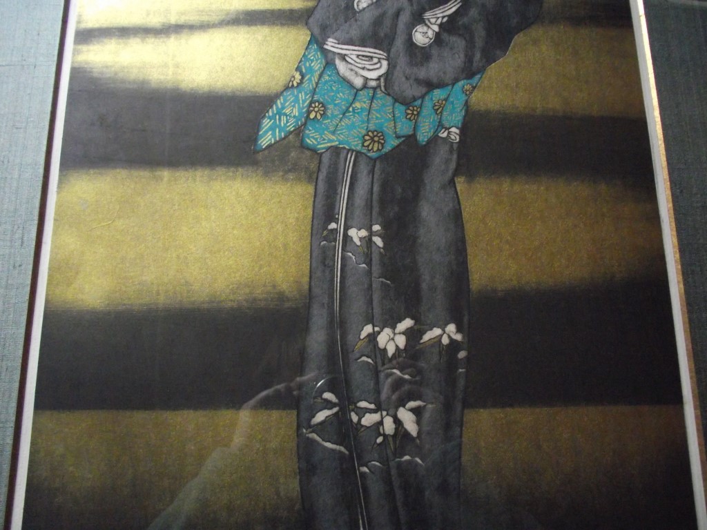 Shizuo Nishizawa (1912-1997) - Limited Edition No.1/30 Etching/Silkscreen "Tamate Gozen"