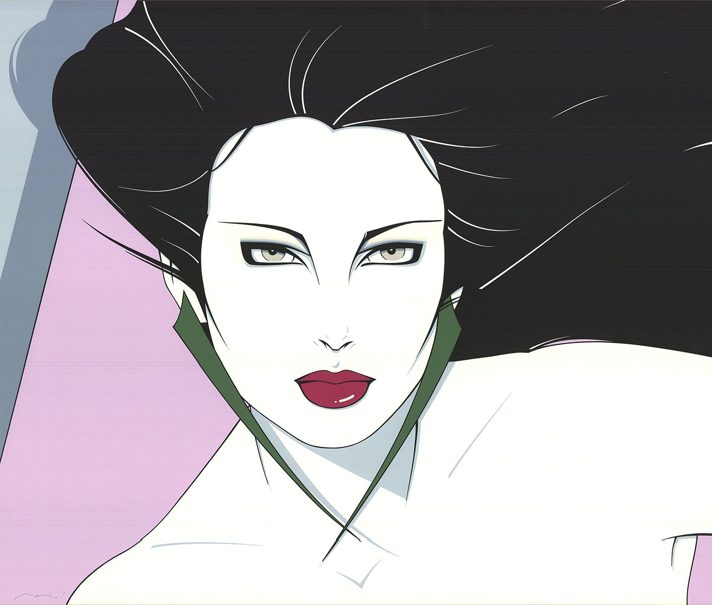 Highly Collectible Patrick Nagel's Commemorative NC15, 1987