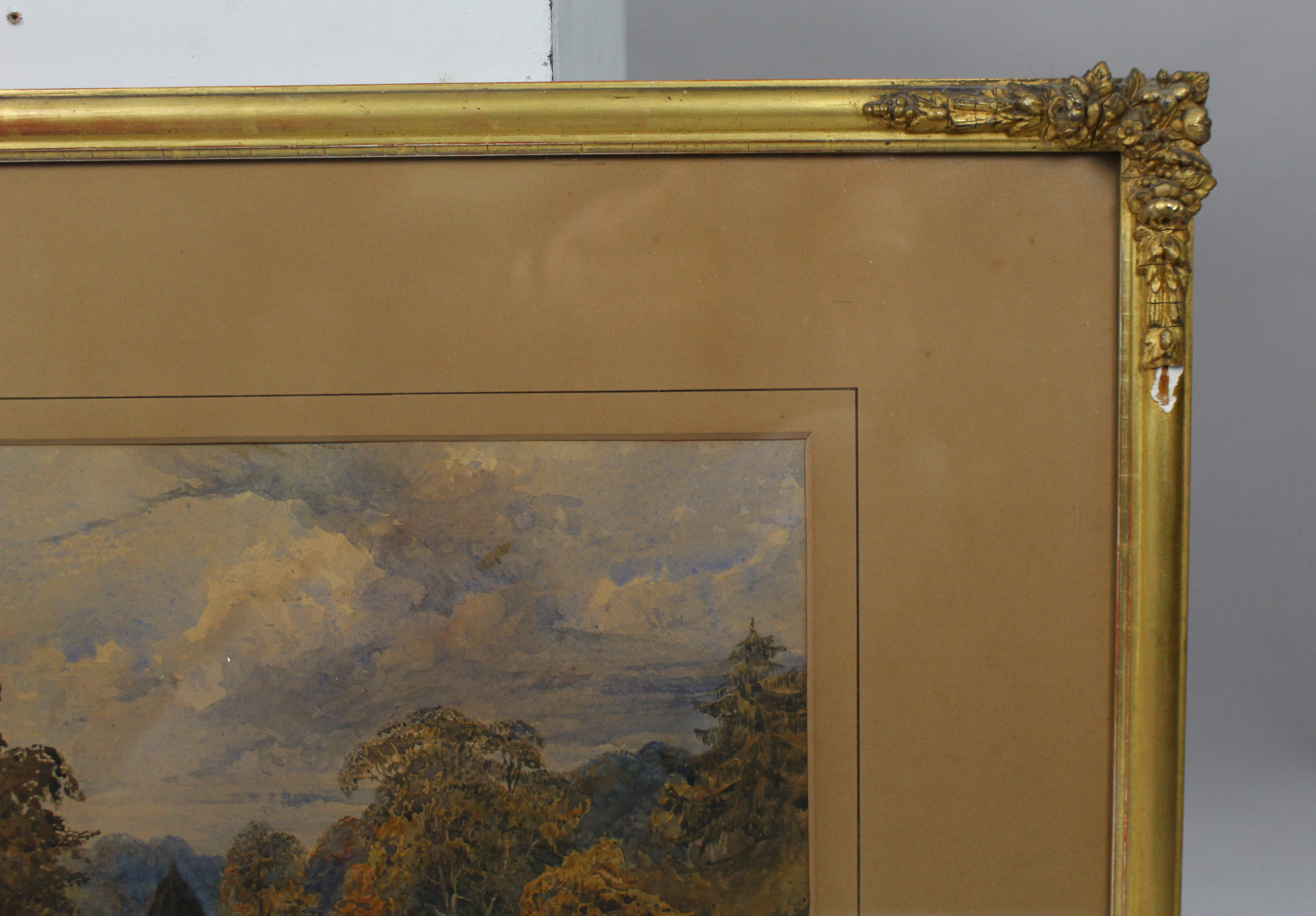 Pair of Fine Victorian Watercolours – English Landscape Views