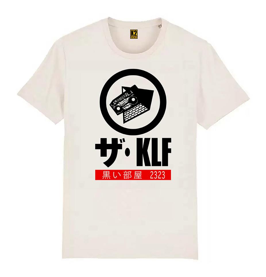 The KLF Official Exploitation Bootleg T-shirt, White With Black, Grey, Red, By Black Room 2323, 2026