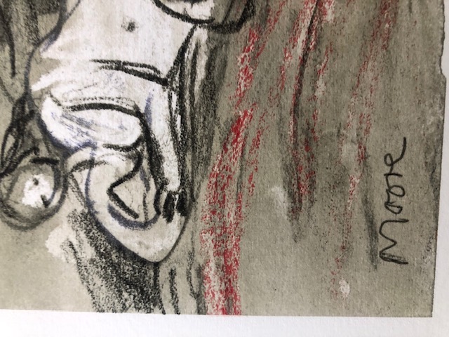 Henry Moore (1898-1986) Rare Lithograph 1983