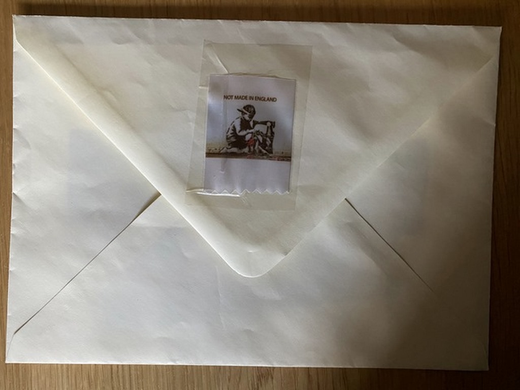 Banksy, England, 'Union Jack Tea Towel Limited of 1000