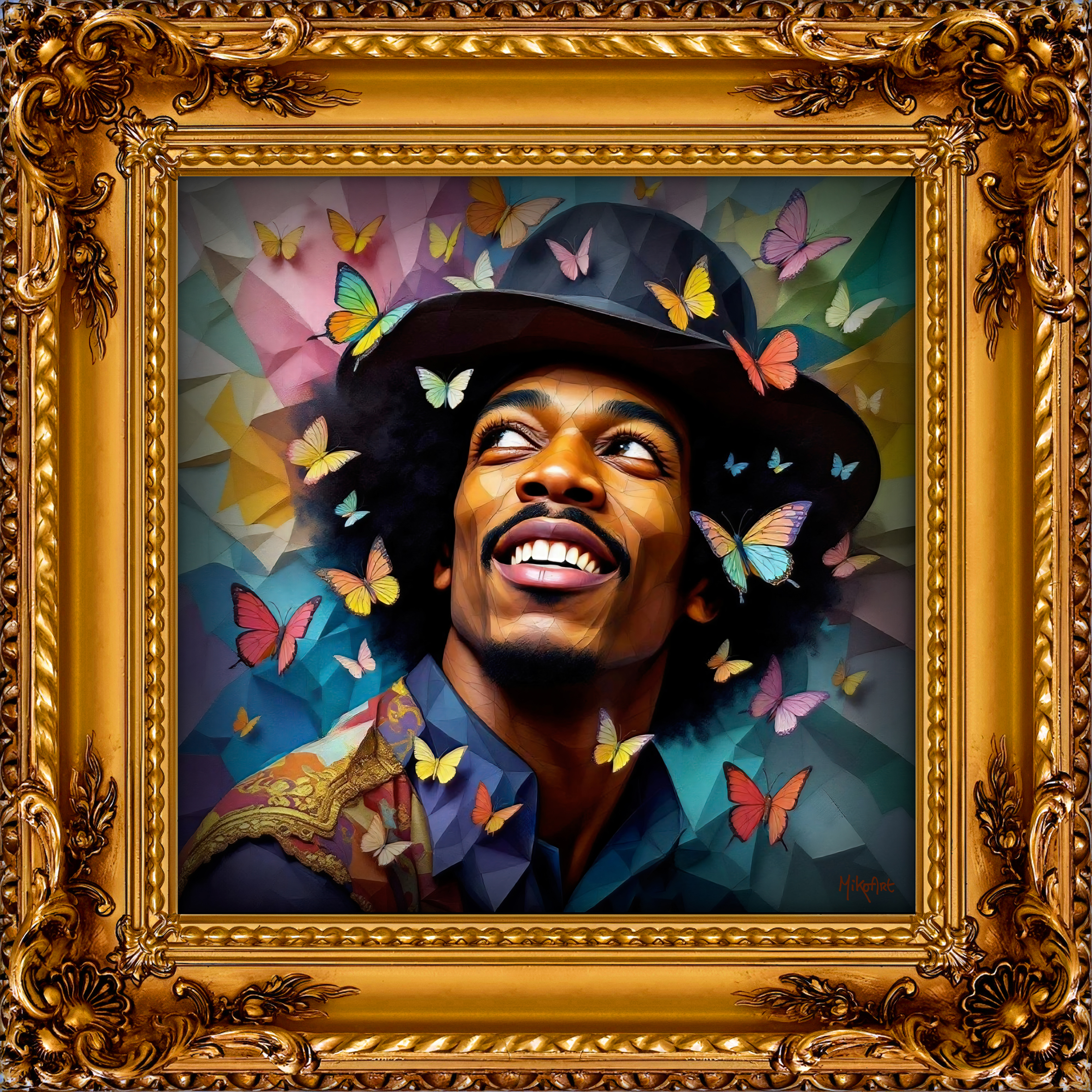 MikoArt - Epoxy Liquid Gloss - 07FP/Jimmie Hendrix
