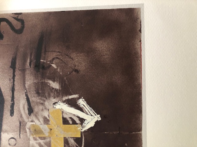 Antoni Tapies (1923-2012) Rare Numbered Lithograph 1982