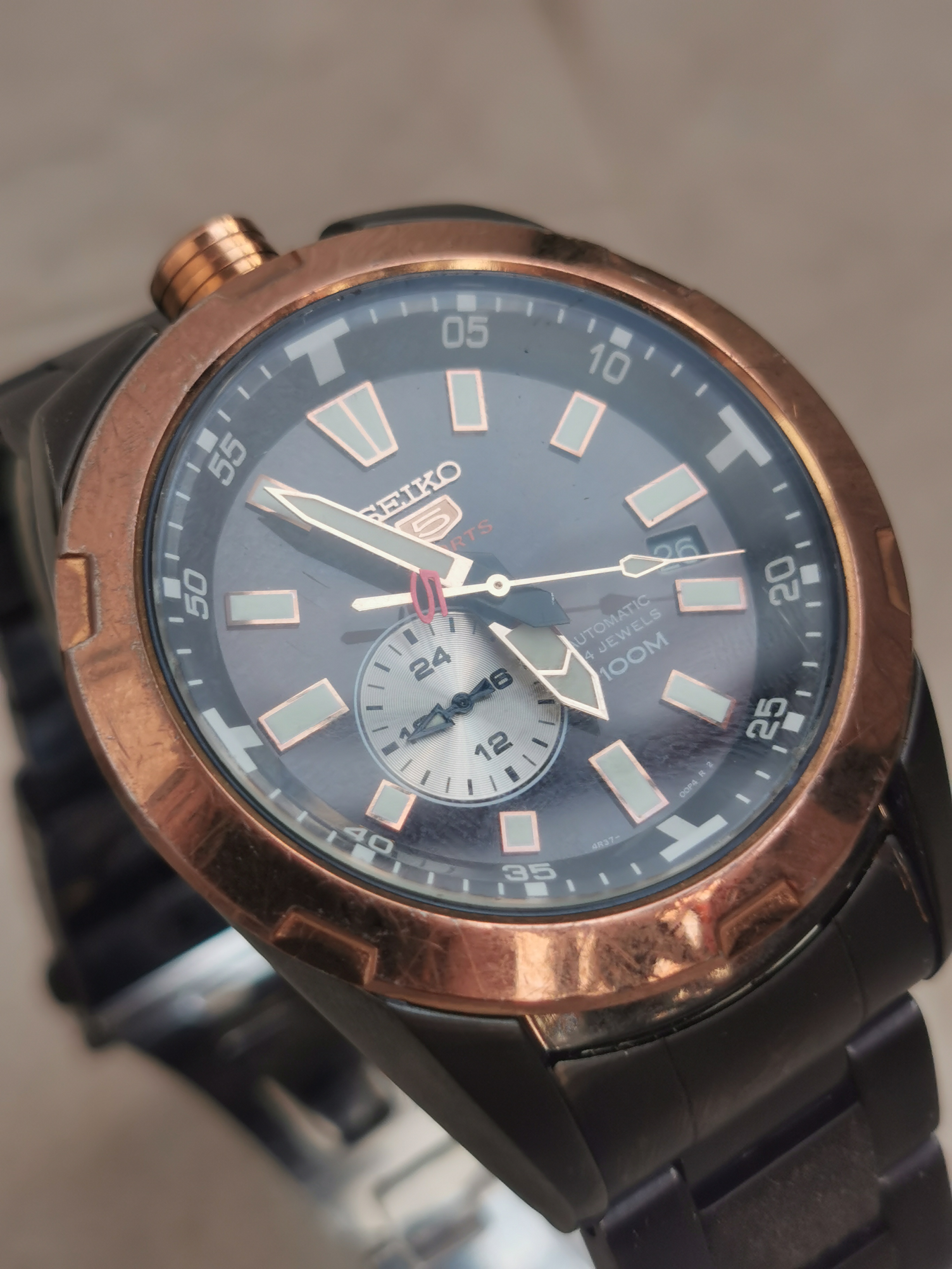 Rare Special Edition Seiko Sports 50th Anniversary Automatic Watch