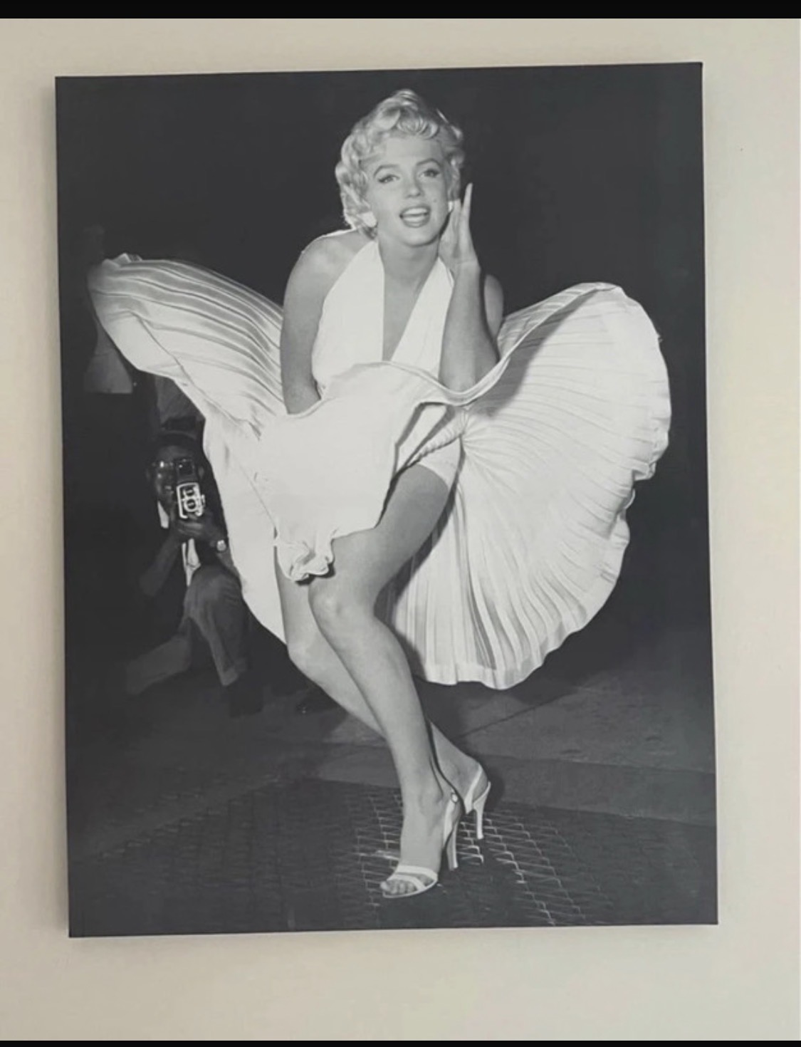 Marilyn Monroe Large Art Canvas Print