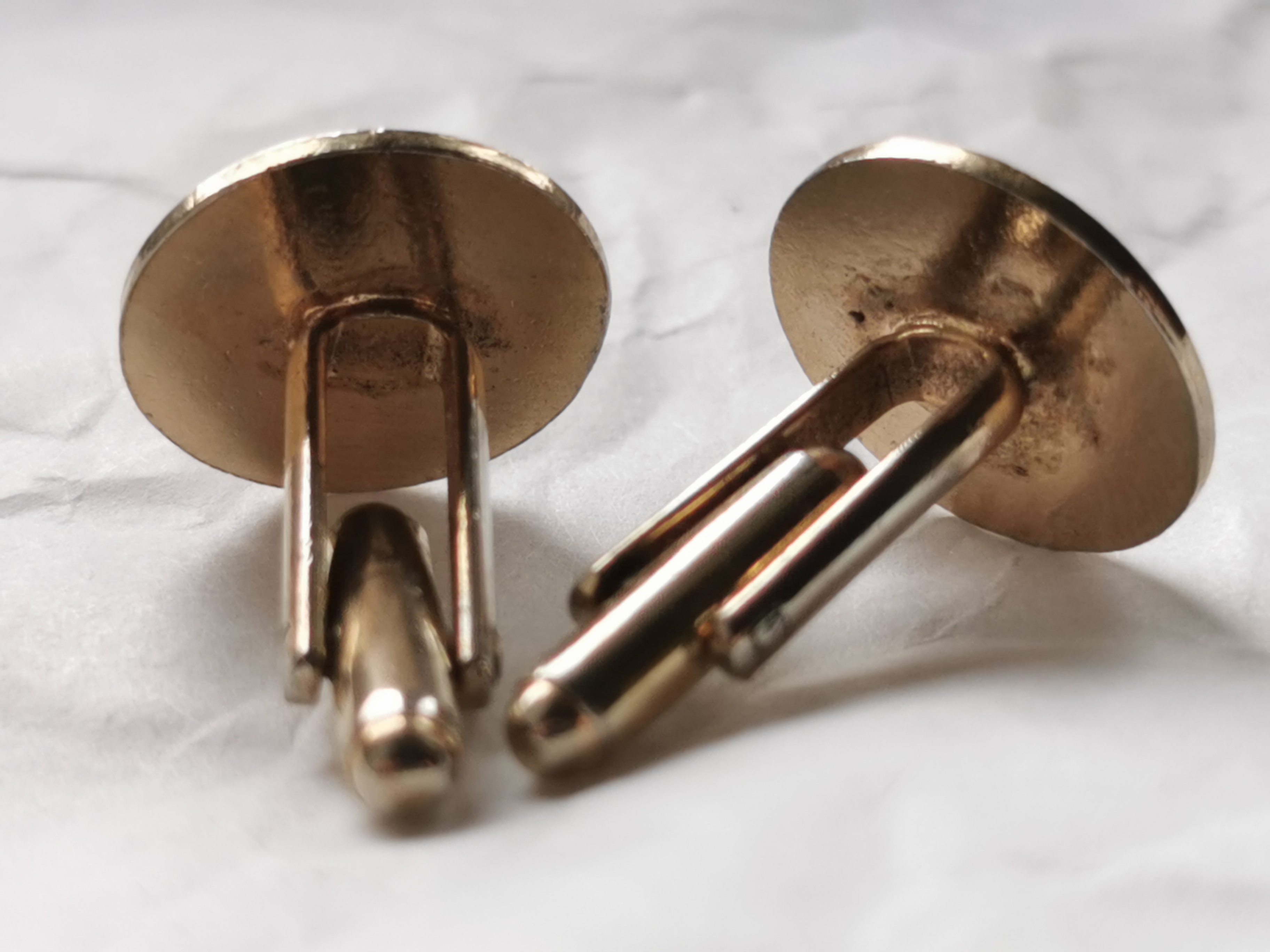 Vintage Enamel Christ Church College Oxford University Cufflinks