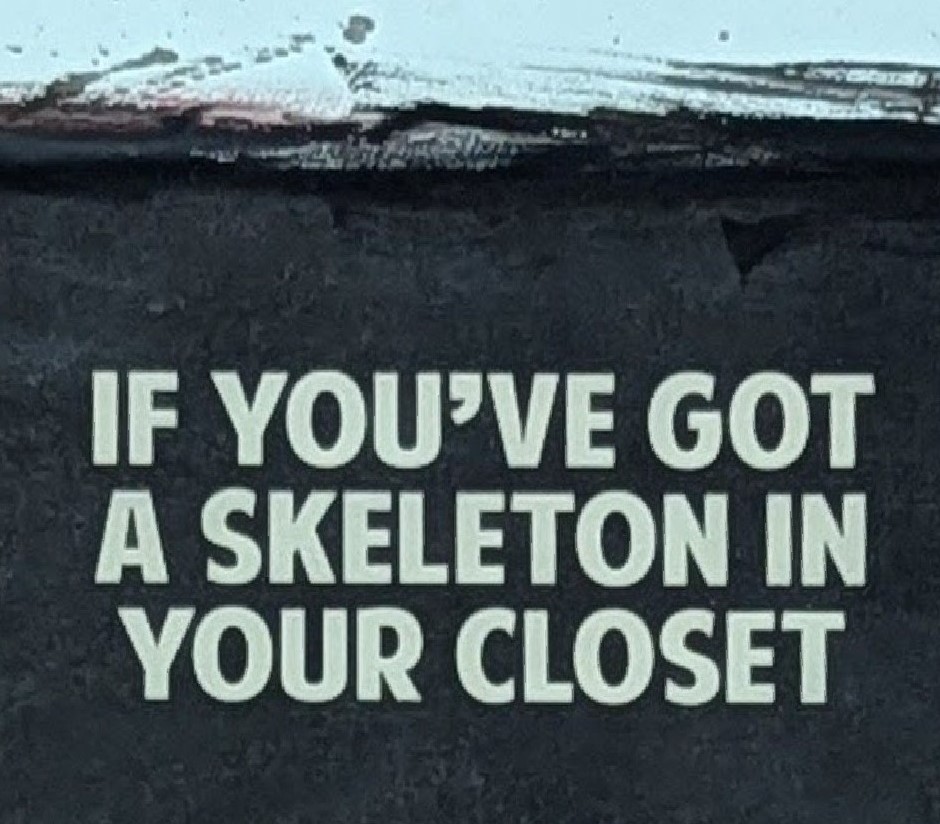 The Connor Brothers (b.1968) ‘If You’ve Got A Skeleton’ Screenprint, Signed, Editioned, 2019