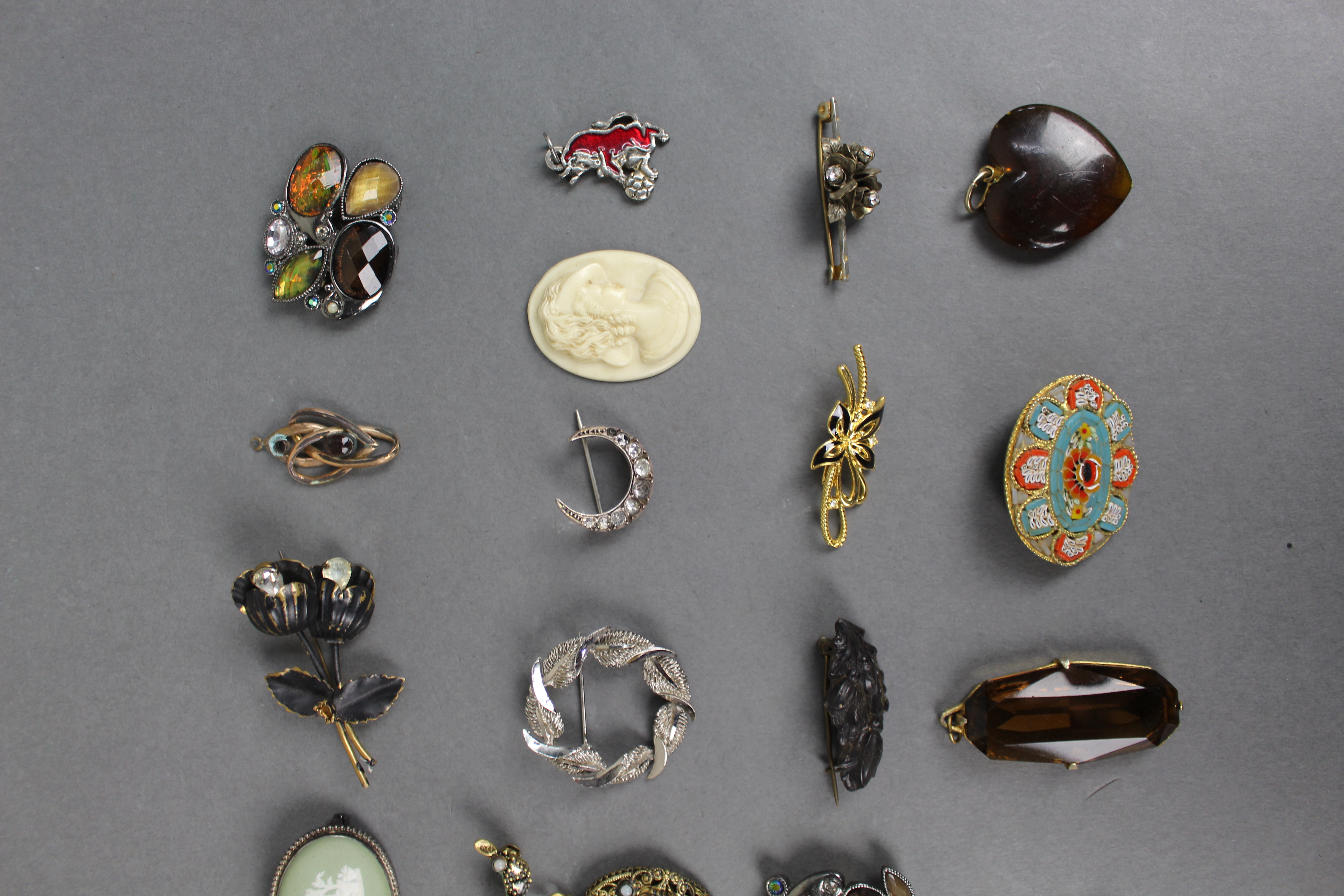 Collection of Vintage Brooches