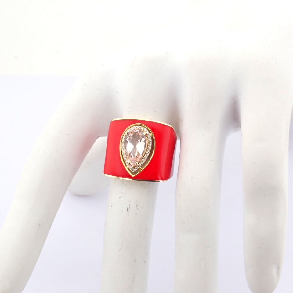 Natural Diamond 14K Yellow Gold Ring