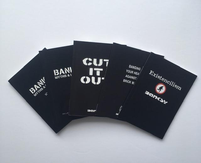 Banksy (b.1974-) 3 Self Published Books 1st Edition 2001- 04 & Banksy Myths & Legends Pt1 & Pt 2