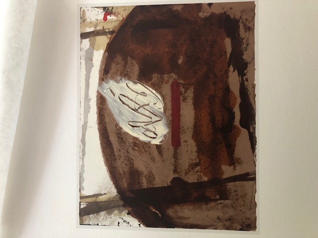 Antoni Tapies (1923-2012) Rare Lithograph 1988