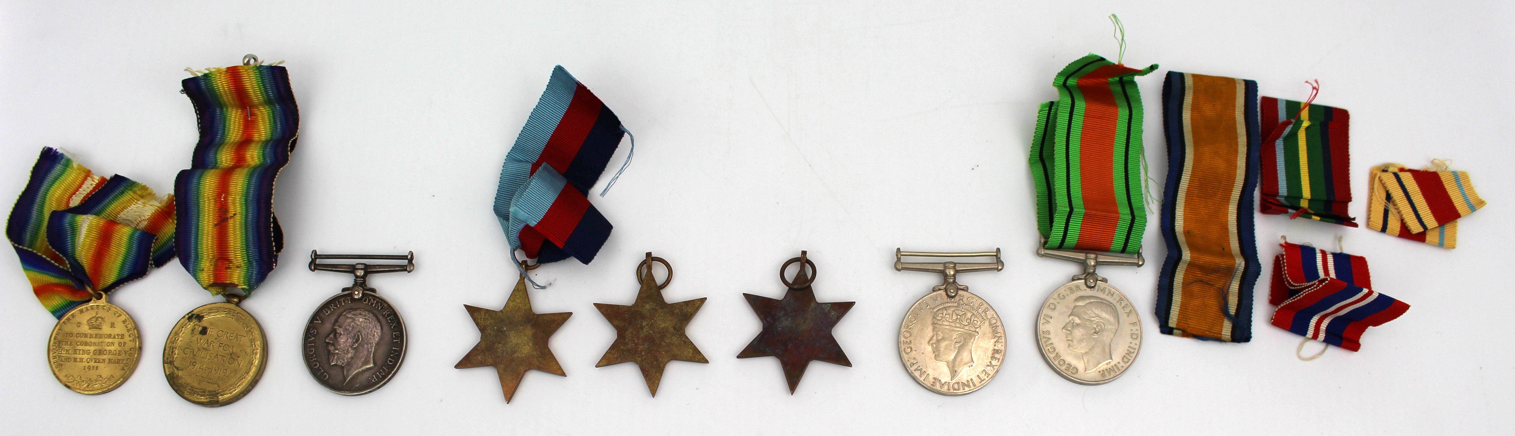 WWI & WWII RAF Medal Group to A.M.3 W.C. Jones, R.A.F. – 9 Medals
